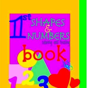 Shapes and numbers tracing and coloring